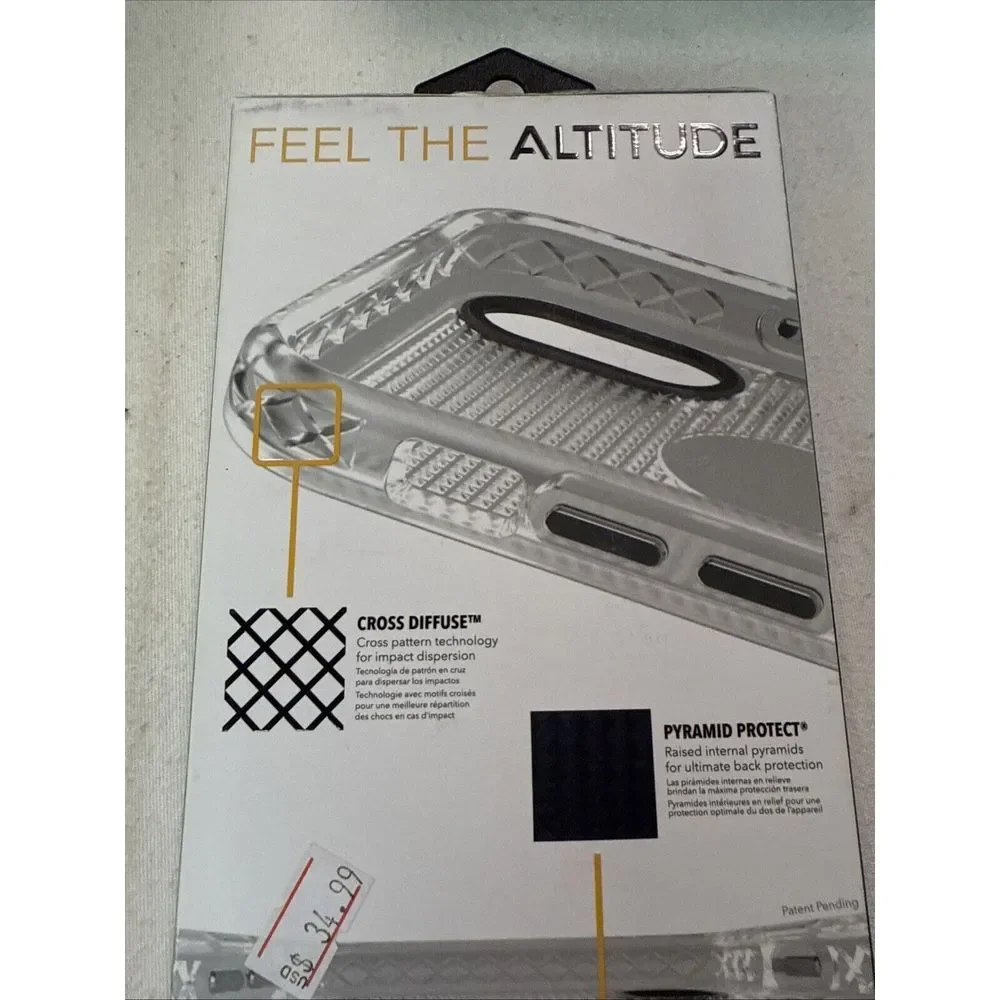 CellHelmet Altitude X Series Case‎ for Apple iPhone 12 Pro Max - Clear